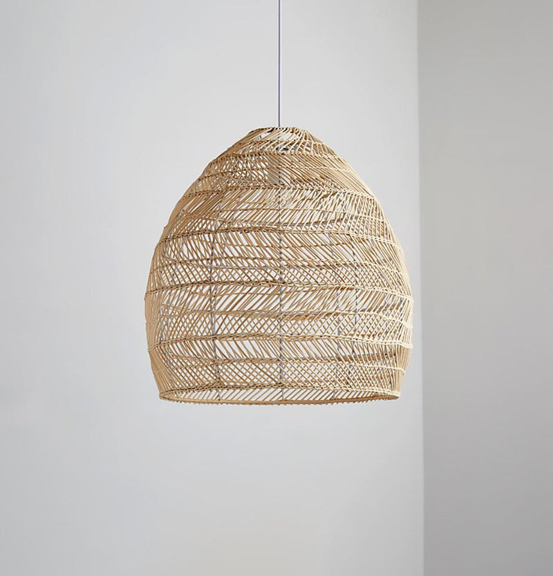 Wicker Pendant Lamp-DWHOME
