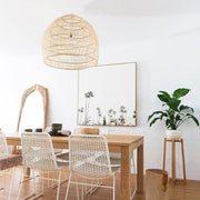 Wicker Pendant Lamp-DWHOME