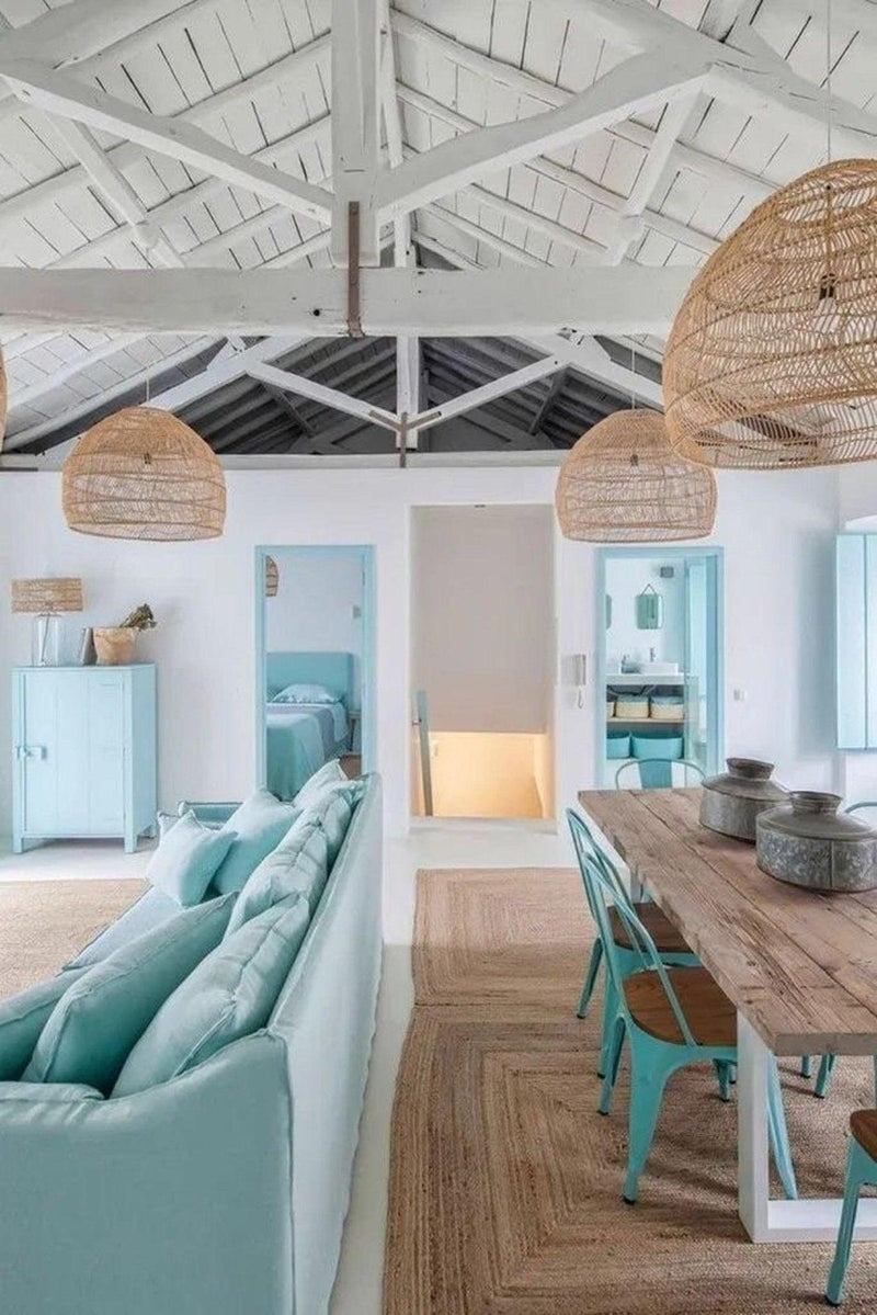 Wicker Pendant Lamp-DWHOME