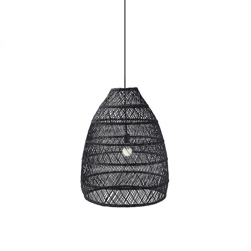 Wicker Pendant Lamp-DWHOME