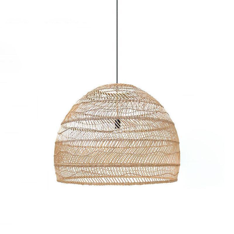 Wicker Pendant Lamp-DWHOME