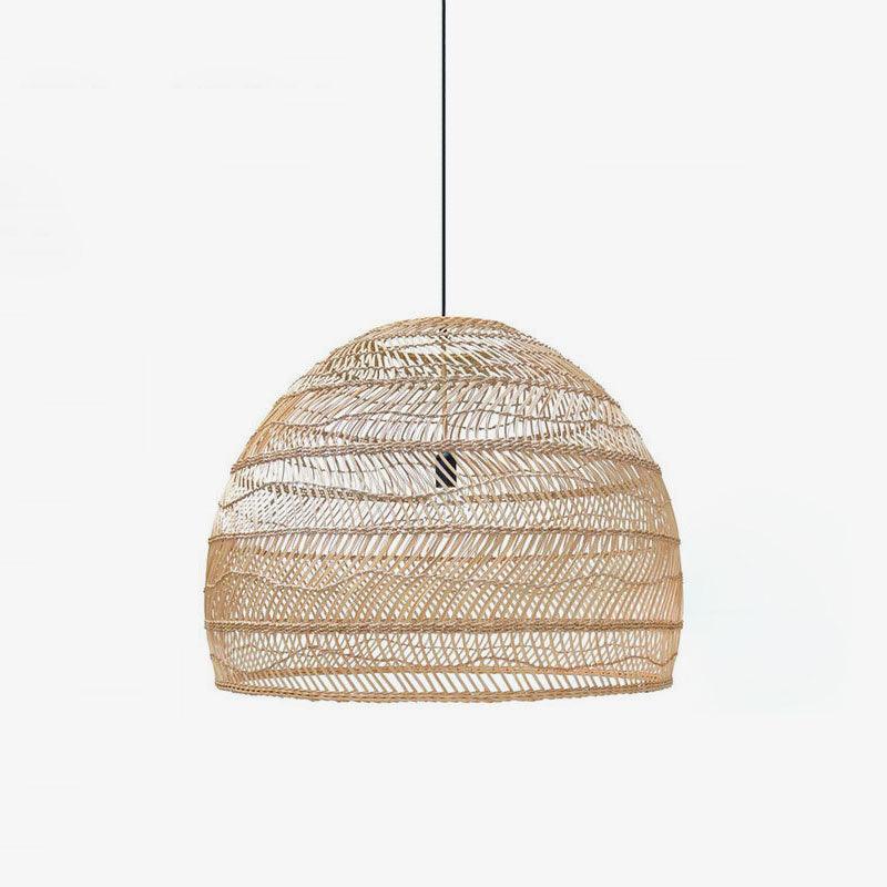 Wicker Pendant Lamp-DWHOME