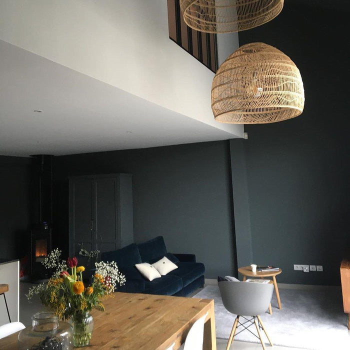 Wicker Pendant Lamp-DWHOME