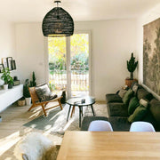 Wicker Pendant Lamp-DWHOME