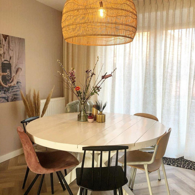 Wicker Pendant Lamp-DWHOME