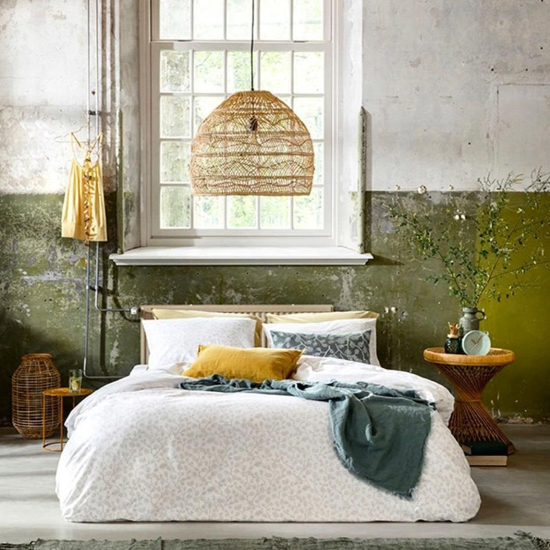 Wicker Pendant Lamp-DWHOME