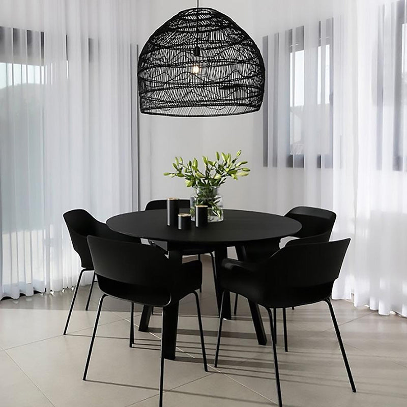 Wicker Pendant Lamp-DWHOME