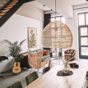 Wicker Pendant Lamp-DWHOME