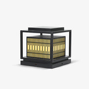 Window Grille Outdoor Post Light-DWHOME