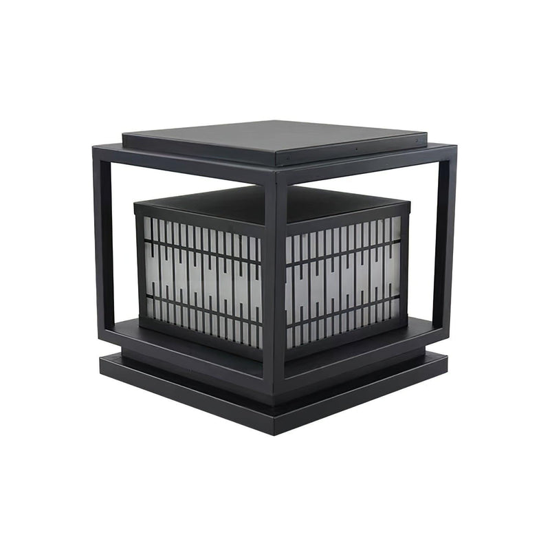 Window Grille Outdoor Post Light-DWHOME