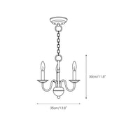 Windsor Brass Chandelier-DWHOME