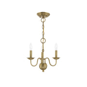 Windsor Brass Chandelier-DWHOME
