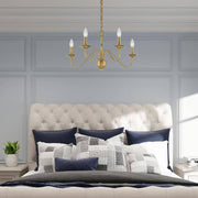 Windsor Brass Chandelier-DWHOME