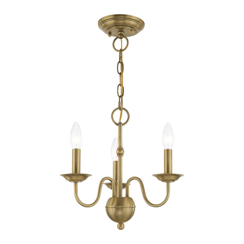 Windsor Brass Chandelier-DWHOME