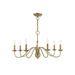 Windsor Brass Chandelier-DWHOME