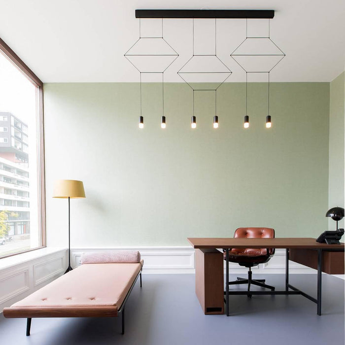 Line Art Pendant Light - DWHOME