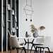 Line Art Pendant Light - DWHOME