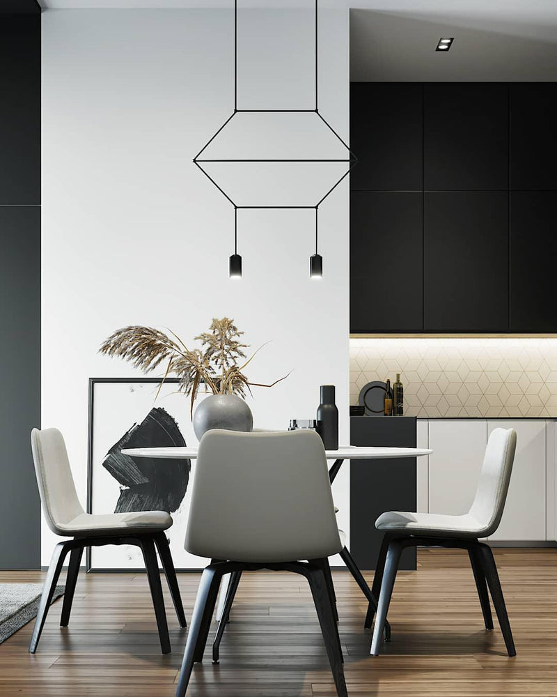 Line Art Pendant Light-DWHOME