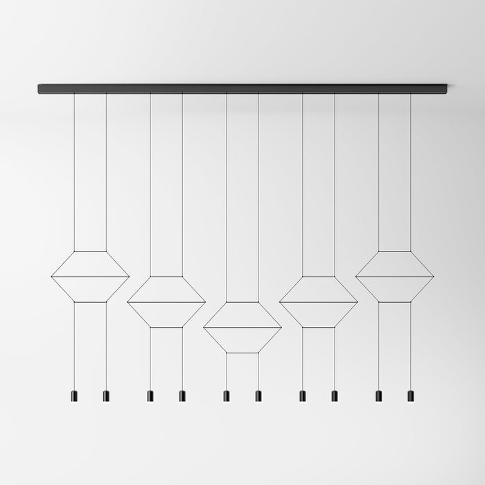 Line Art Pendant Light - DWHOME