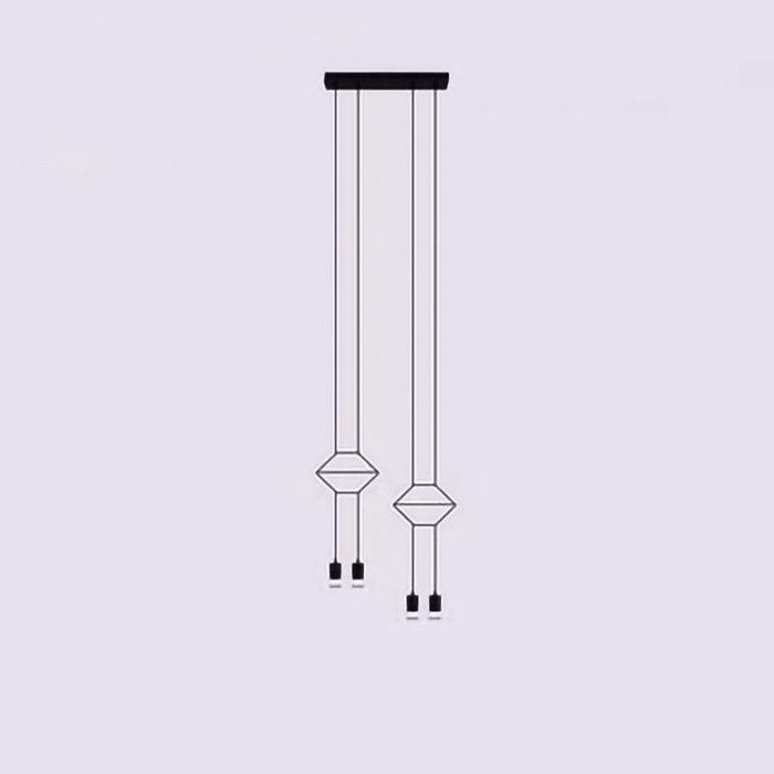 Line Art Pendant Light.