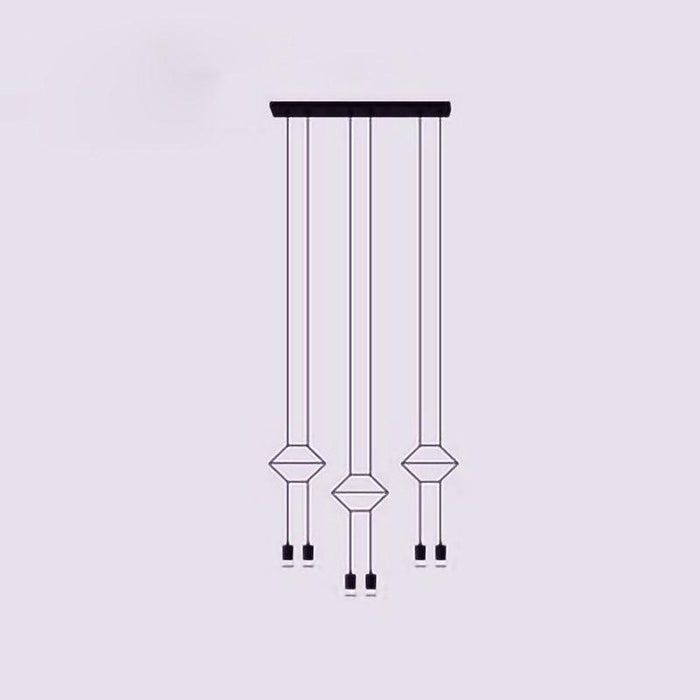 Line Art Pendant Light.