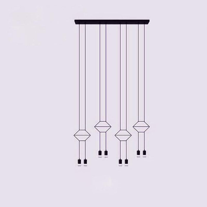 Line Art Pendant Light - DWHOME