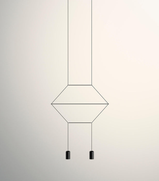 Line Art Pendant Light.