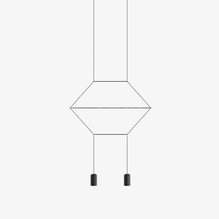 Line Art Pendant Light - DWHOME