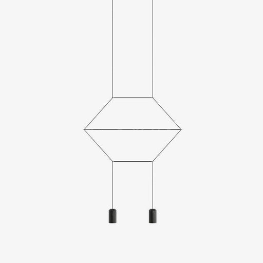 Line Art Pendant Light.