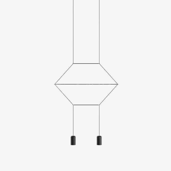 Line Art Pendant Light.