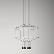 Geometric Lines Pendant Lamp-DWHOME