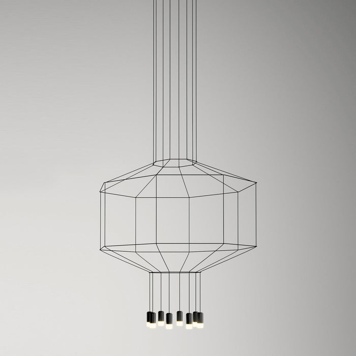 Geometric Lines Pendant Lamp.