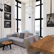 Geometric Lines Pendant Lamp-DWHOME