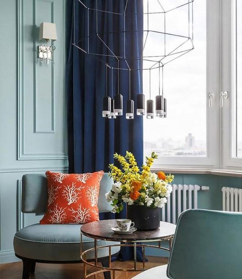 Geometric Lines Pendant Lamp-DWHOME