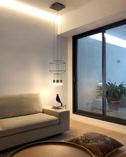 Geometric Lines Pendant Lamp-DWHOME
