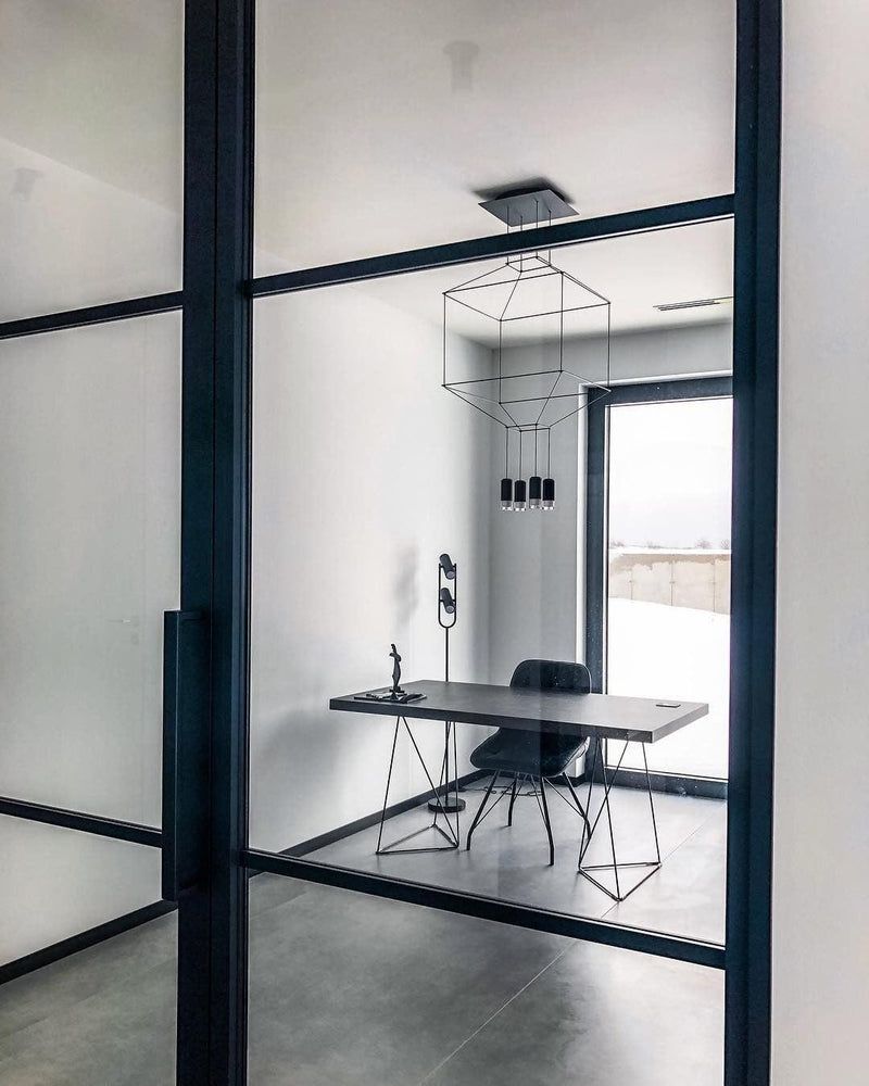 Geometric Lines Pendant Lamp-DWHOME