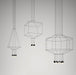 Geometric Lines Pendant Lamp.