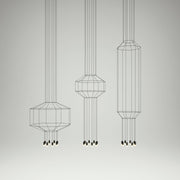 Geometric Lines Pendant Lamp-DWHOME