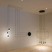 Geometric Lines Pendant Lamp-DWHOME