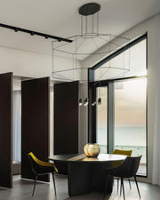 Geometric Lines Pendant Lamp-DWHOME