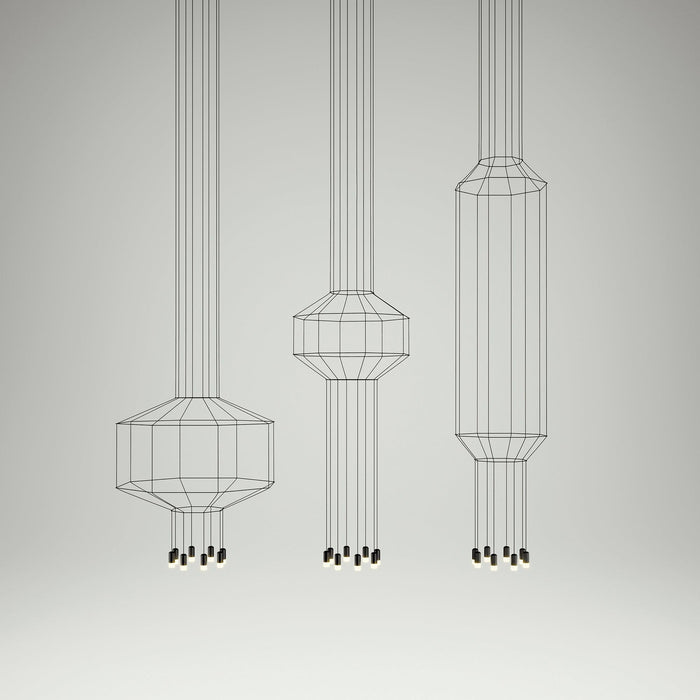 Geometric Lines Pendant Lamp - Vakkerlight