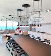 Geometric Lines Pendant Lamp-DWHOME