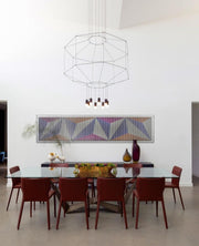 Geometric Lines Pendant Lamp-DWHOME