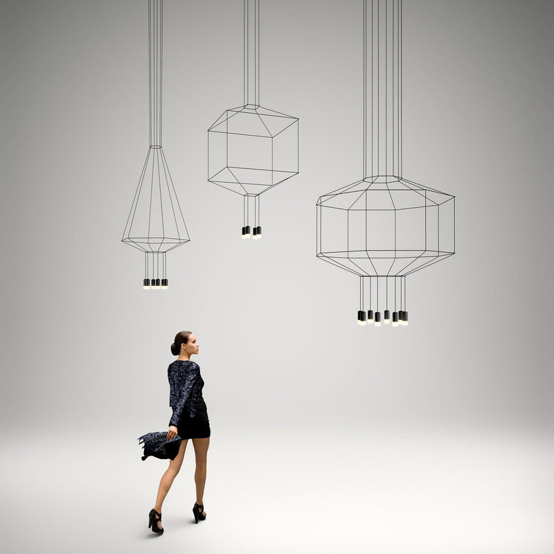 Geometric Lines Pendant Lamp-DWHOME