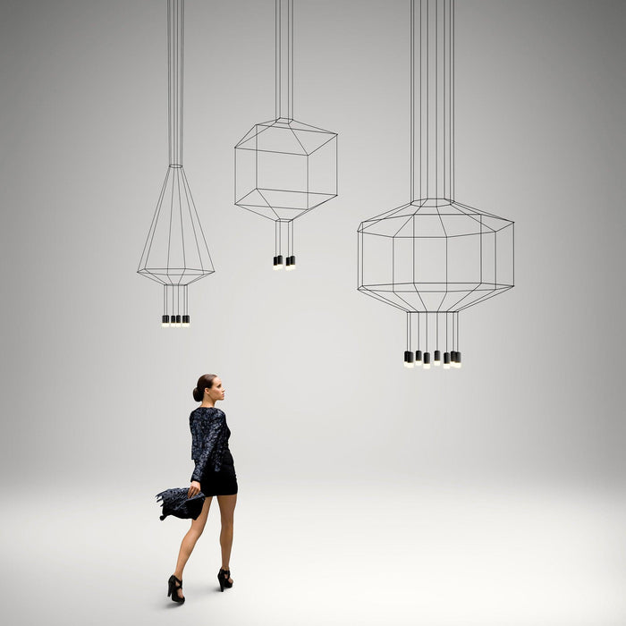 Geometric Lines Pendant Lamp - Vakkerlight