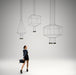 Geometric Lines Pendant Lamp - Vakkerlight