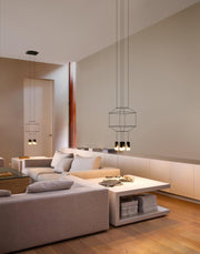 Geometric Lines Pendant Lamp-DWHOME