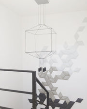 Geometric Lines Pendant Lamp-DWHOME