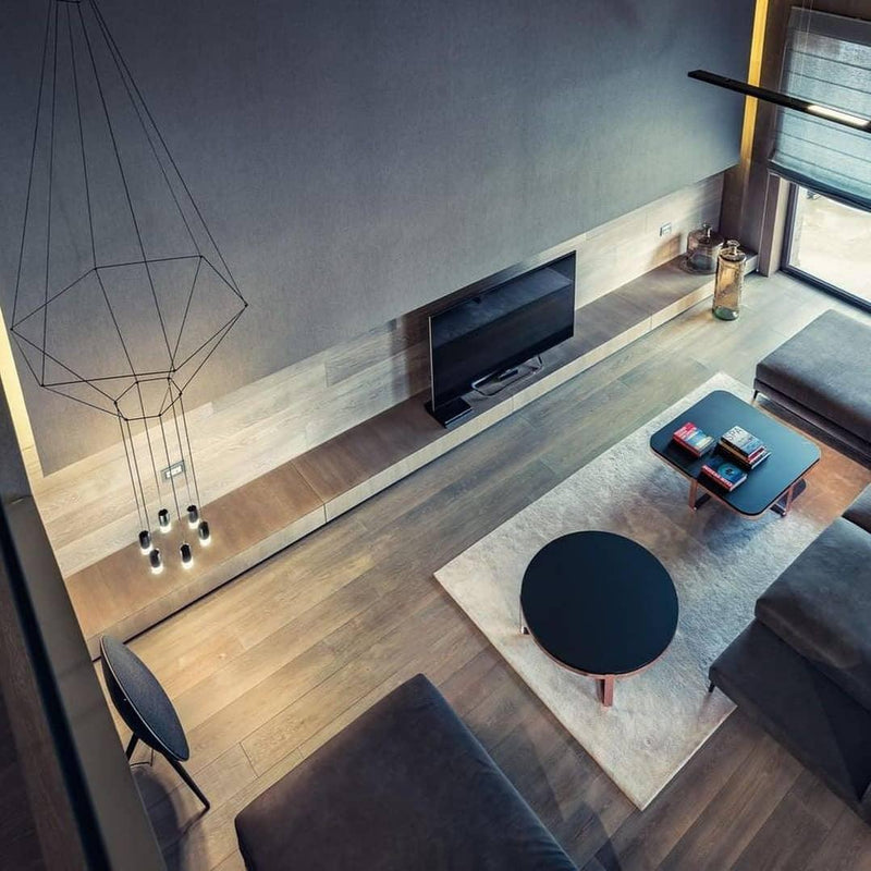 Geometric Lines Pendant Lamp-DWHOME