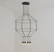 Geometric Lines Pendant Lamp-DWHOME
